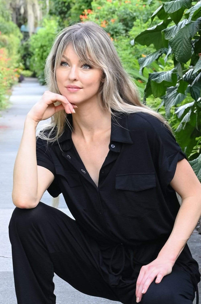 The OM Collection Black / M Wild Ride Jumpsuit