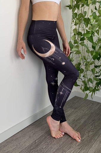 The OM Collection High Waist Legging // Cosmo Print