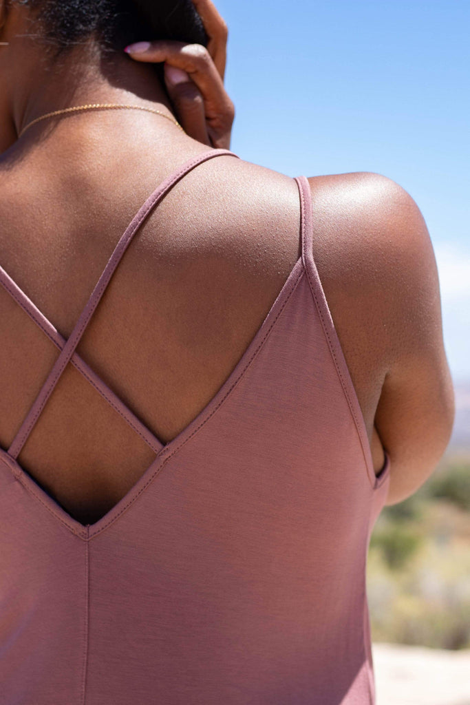 The OM Collection In the Moment Slip Dress