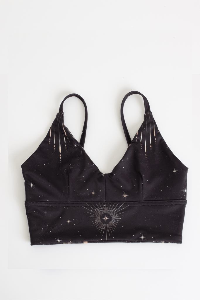 The OM Collection Leela Crop Tank // Cosmo Print