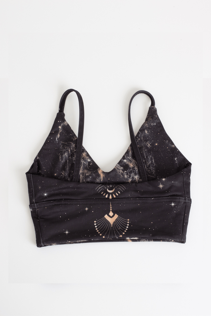 The OM Collection Leela Crop Tank // Cosmo Print