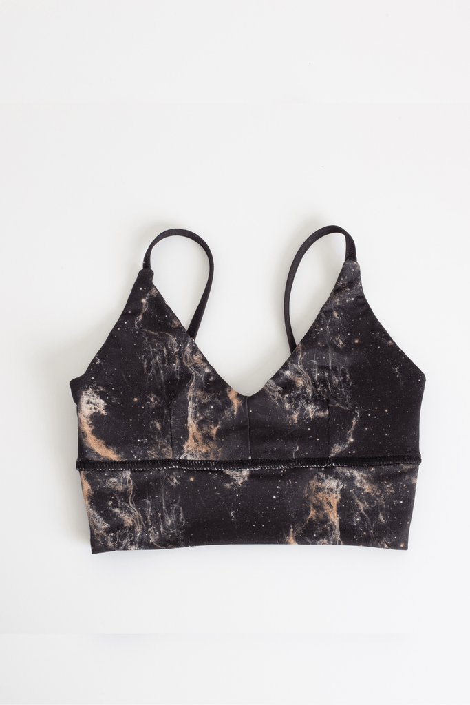 The OM Collection Leela Crop Tank // Cosmo Print
