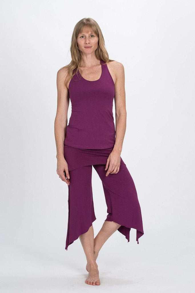 The OM Collection Shirt Cut Back Tank Top